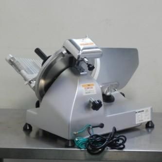 製 業務用 ミート スライサー PRO-250YS-B1 W480D390H365mm 100V 100w 刃250mm 手動 ハム スライサー 半解凍肉 15kg