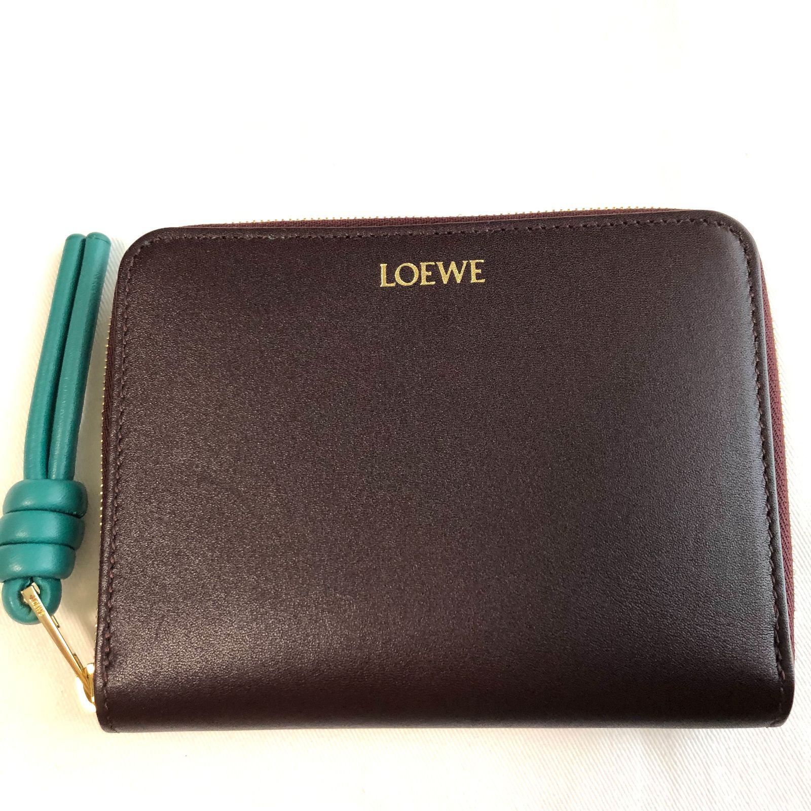 ⭐超美品⭐LOEWE ノット コンパクト ジップアラウンド
