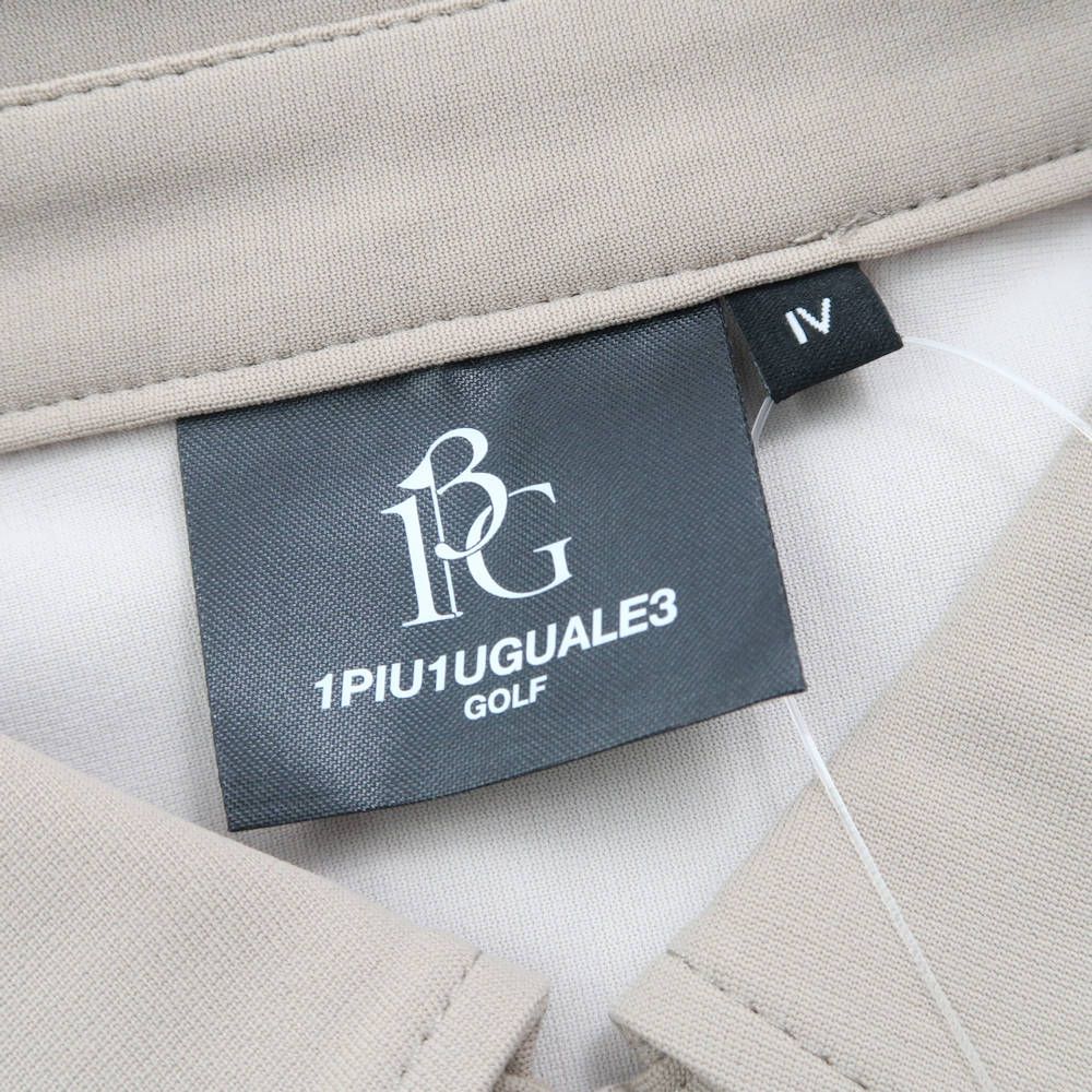 美品 1PIU1UGUALE3 ウノピュウノウグァーレトレ GRT131 S/S POLO CROSS SWITCH ゴルフポロシャツ IV(M) ナイロン他 半袖 トップス スポーツウェア メンズ HU1345A83 美品 1PIU1UGUALE3 ウノピュウノウグァーレトレ GRT131 S/S POLO