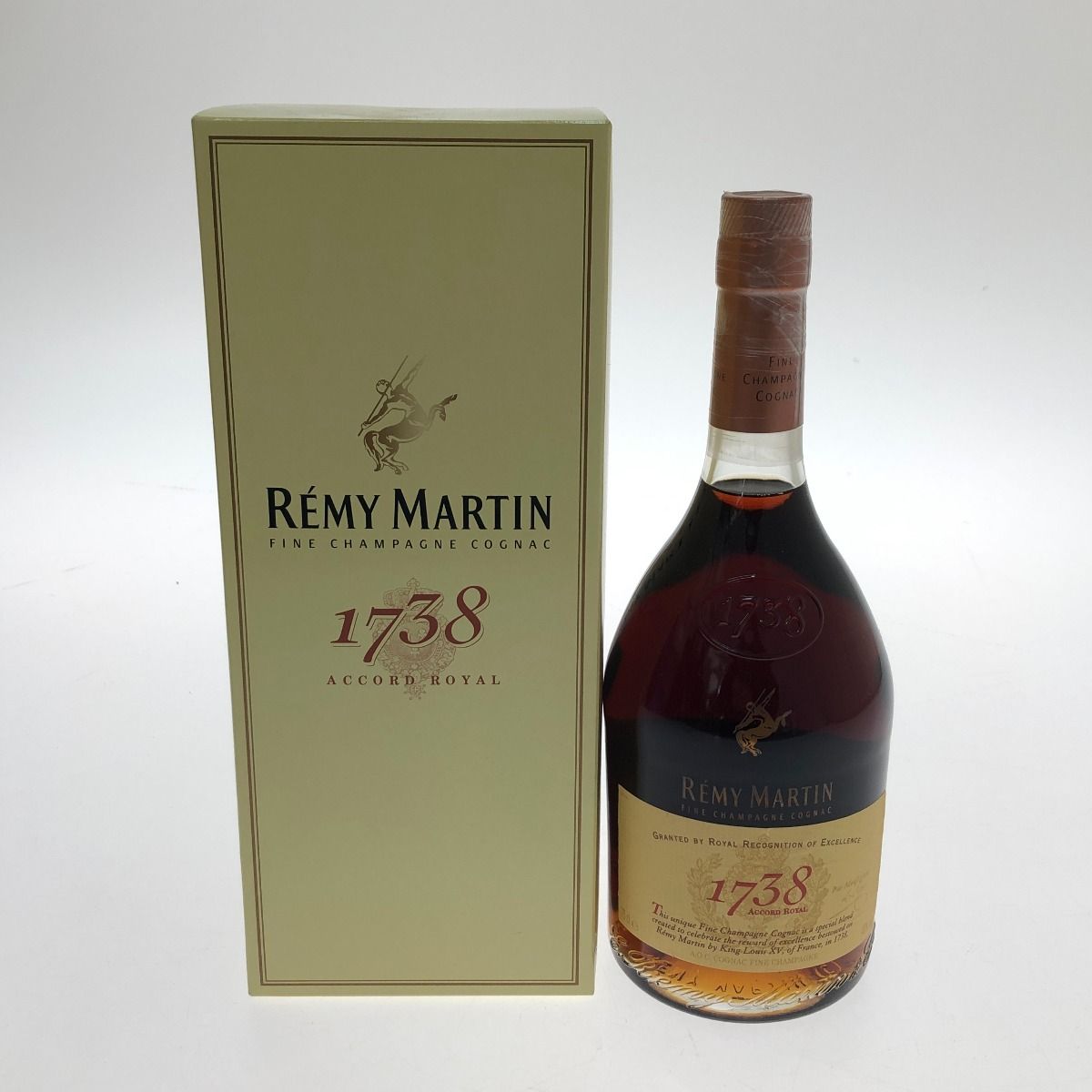 □□REMY MARTIN レミーマルタン 1738 ブランデー セール中 未開栓