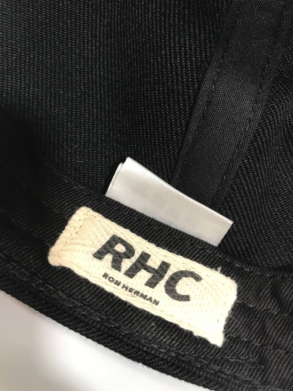 ロンハーマン RHC Ron Herman R CAP キャップ　Rロゴ入り キャップ Logo Cap メンズ　レディース　ブラック