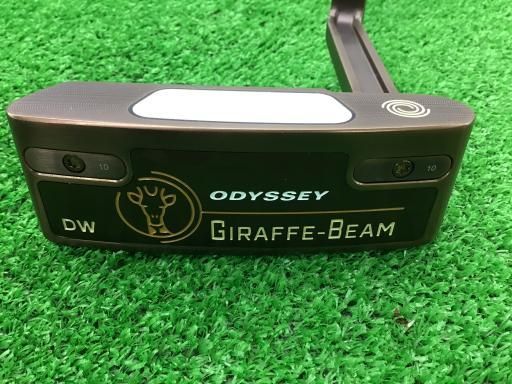 オデッセイ GIRAFFE-BEAM DOUBLE WIDE 33インチ パター PT STROKE LAB 90 スチール フレックスその他 メンズ 男性用 右利き 右用 Aランク ゴルフクラブ