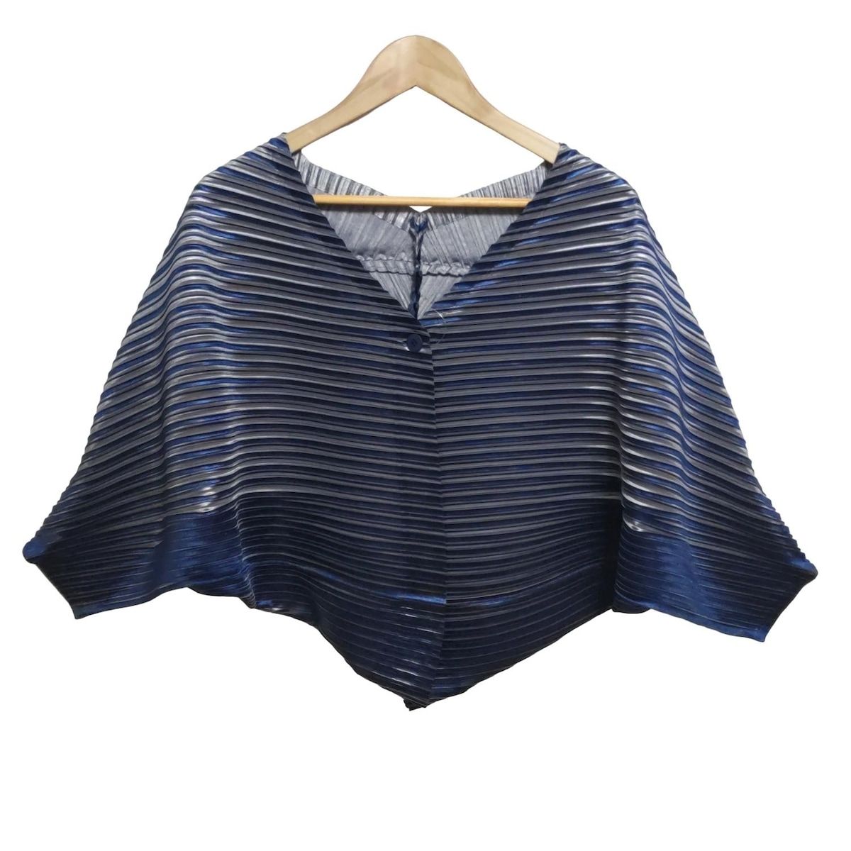 超美品　プリーツプリーズ　PLEATS PLEASE カーディガン 羽織り 長袖 極美品 20SS プリーツプリーズ PLEATS PLEASE イッセイミヤケ