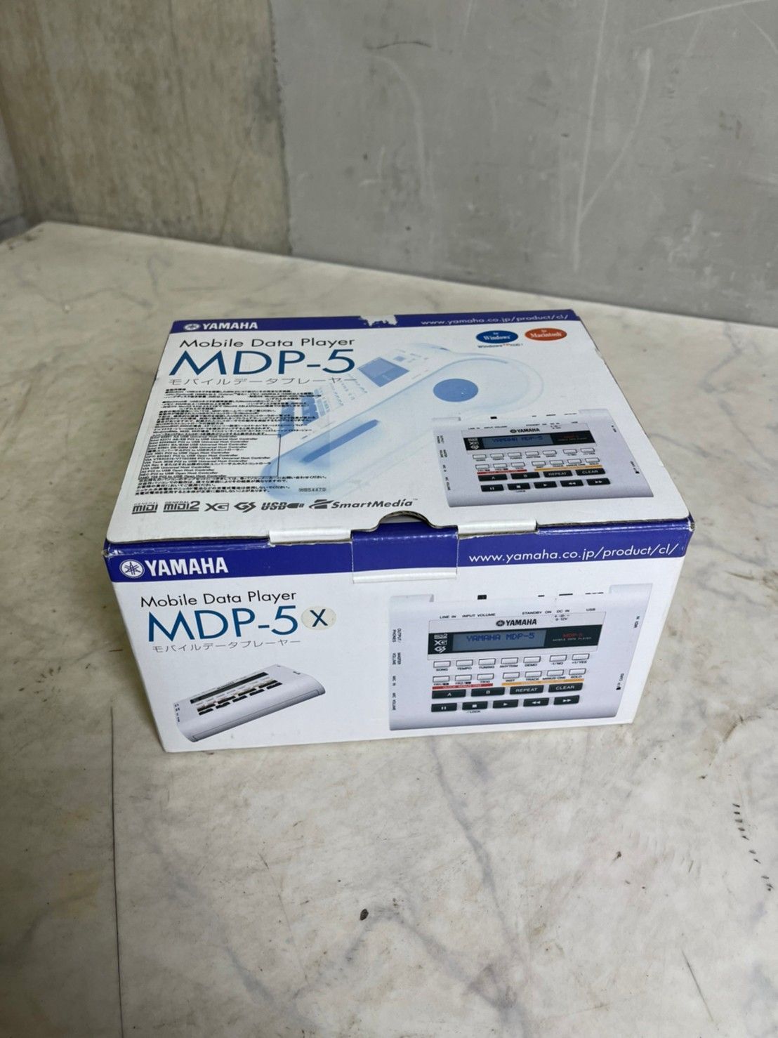 YAMAHA MDP-5X MIDIデータプレイヤー ASCII.jp：ヤマハ、手のひらサイズのMIDIプレーヤー『MDP-5』を
