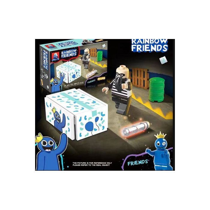 8セット】755 レインボーフレンズ ロブロックス レゴ 互換品