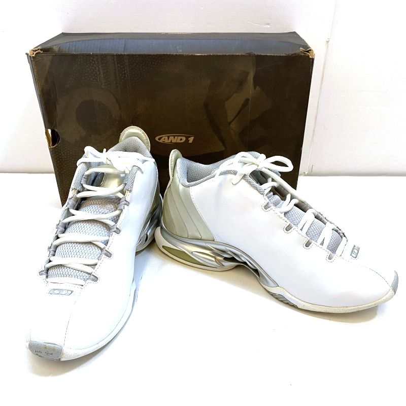 03w10454 AND1 アンドワン The Quest Mid ホワイト/シルバー 03w10454 AND1 アンドワン The Quest Mid ホワイト/シルバー