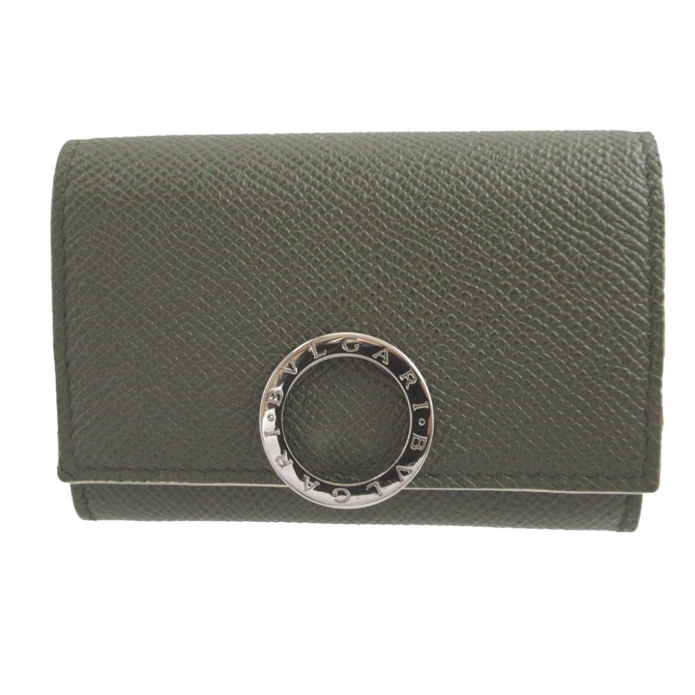 ブルガリ ブルガリブルガリ レザー グリーン 緑 コインケース 財布 1534 BVLGARI