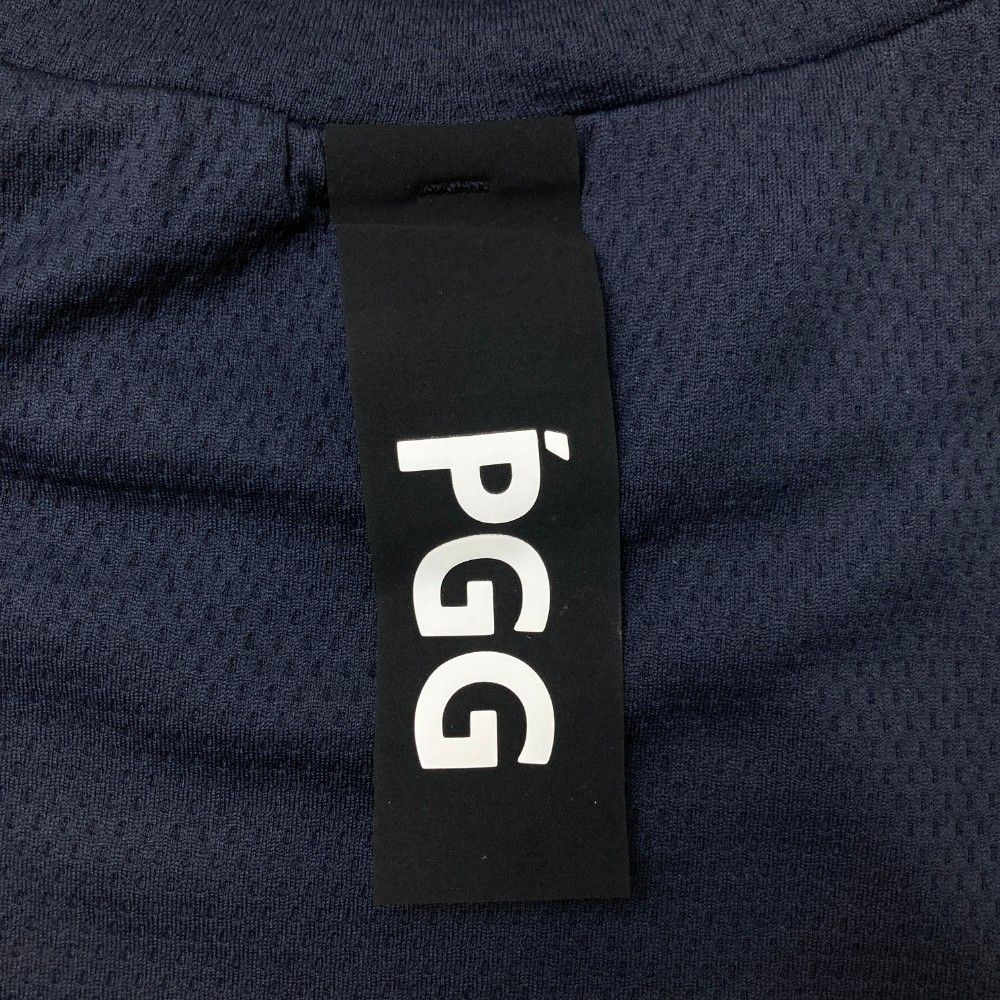サイズ 1 PGG PEARLY GATES パーリーゲイツ モックネック ノースリーブシャツ ネイビー系 240101307723 ゴルフウェア レディース ストスト LLC-HASEGAWATOSO_COM