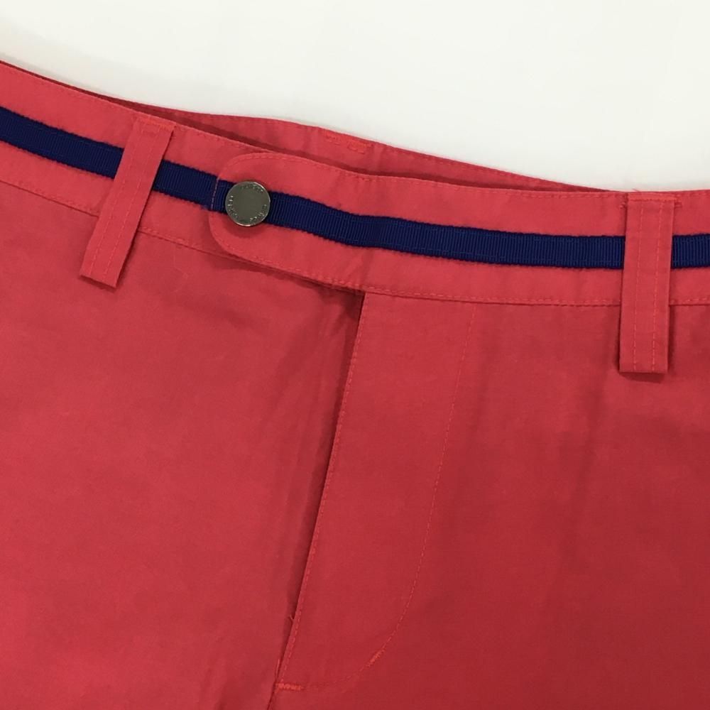 SALE価格【超美品】アディダス ショートパンツ レッド ウエストライン adipure レディース L/G ゴルフウェア adidas