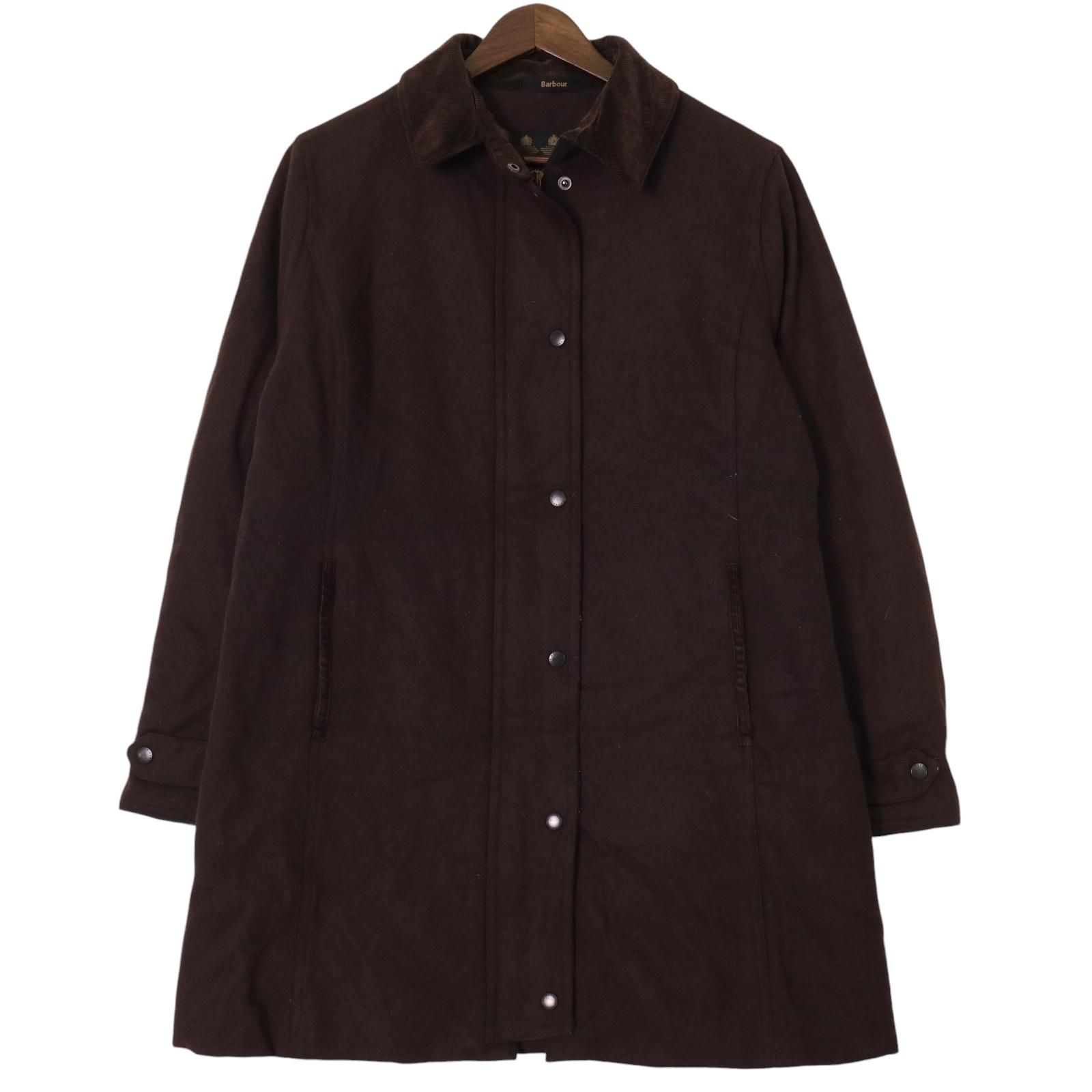 【Barbour】バブアー　ウールコートブラック 古着 Barbour】バブアー ウールコートブラック 古着