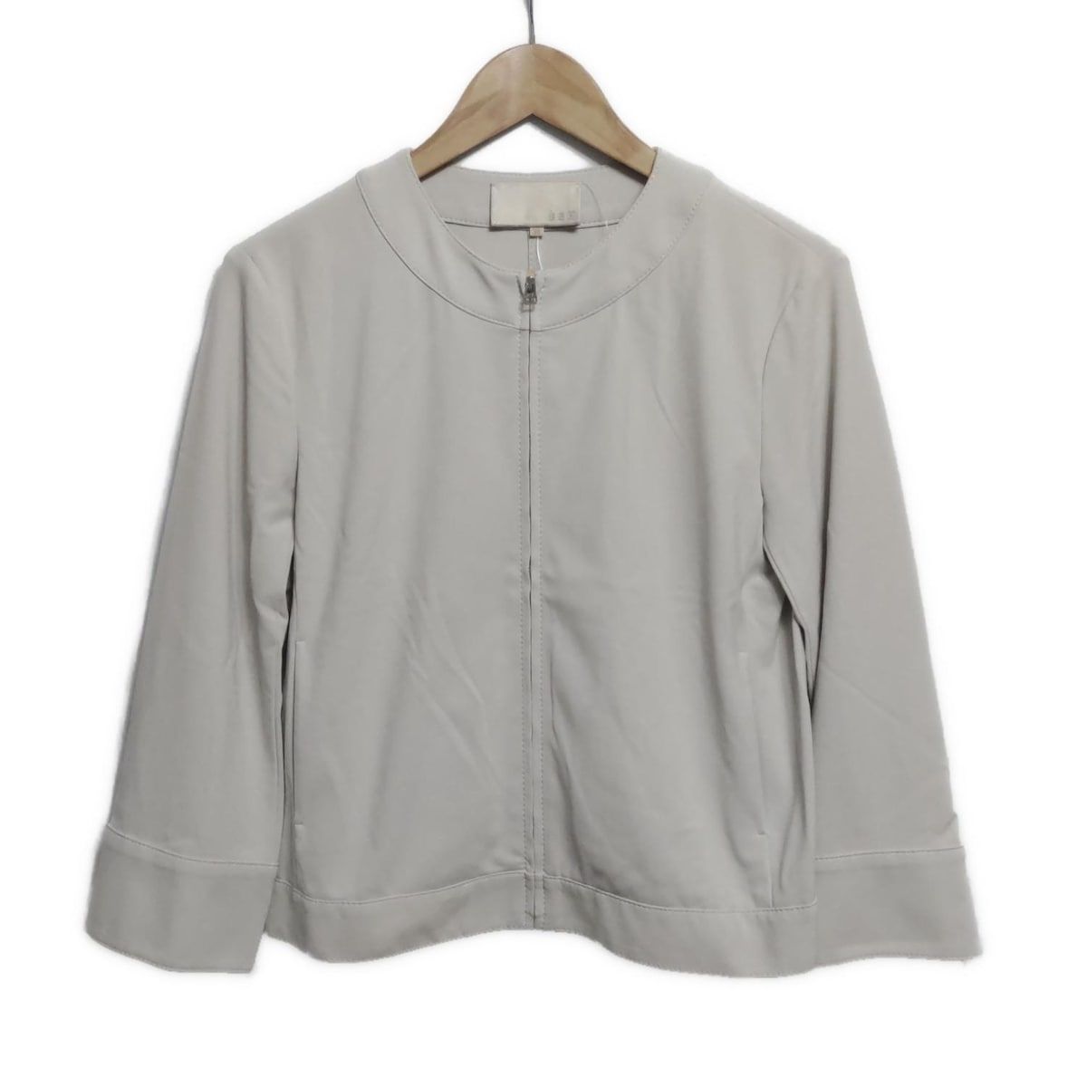 ジユウク 自由区/jiyuku 長袖セーター サイズ38 M アイボリー×グレー レディース タートルネック/ラメ トップス 自由区 - 自由区⁄jiyuku(ジユウク) 長袖セーター サイズ38 M