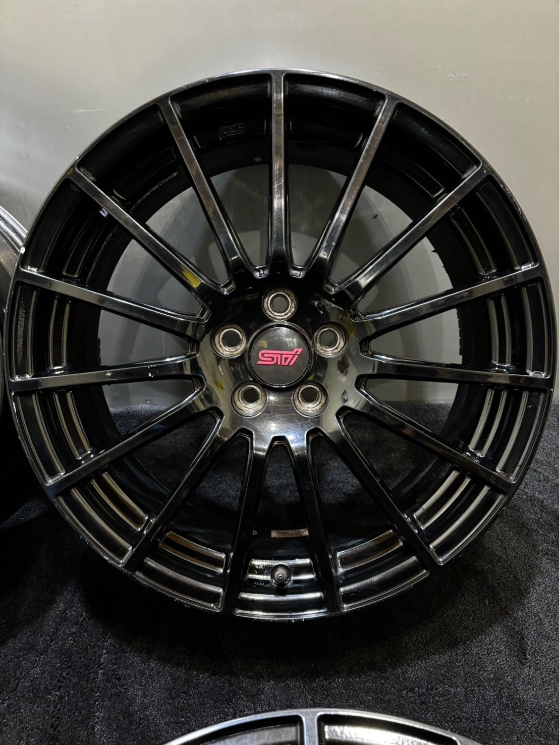 ☆スバル 純正 STI ENKEI製 18インチ 7J +48 100 5H アルミ