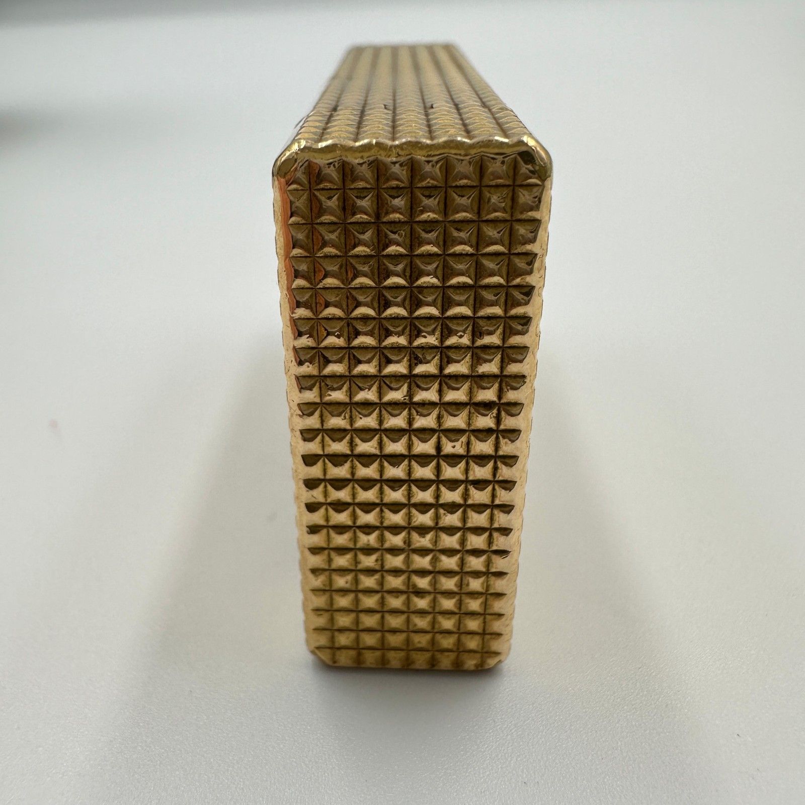 ST.dupont　デュポン　ガスライター　ゴールド　金色　着火未確認 S.T.DUPONT デュポン ライター ゴールドカラー ライン1 着火