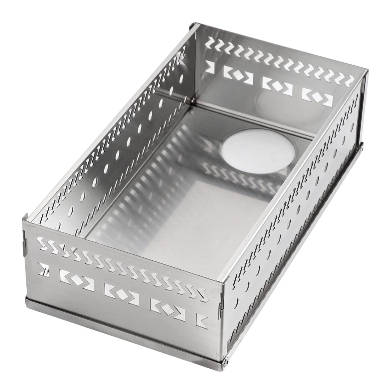 ケース サウナストーブ 折り畳み 8cm 煙突穴 バスケット 入れ物 カゴ サウナストーン 煙突穴8cmタイプ 薪ストーブ Rimikuru