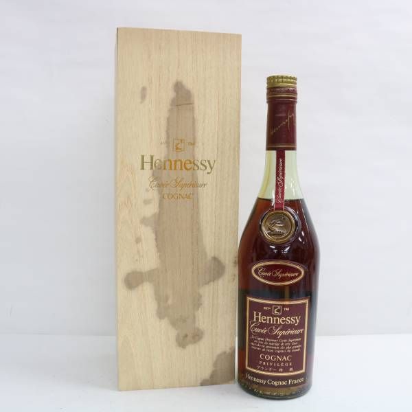 Hennessy（ヘネシー）キュヴェ スペリオール スリムボトル 40％ 700ml X24F190006