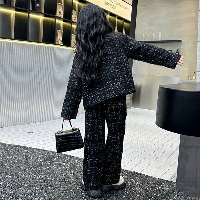 ギャラリービスコンティ ノーカラー デニムジャケット 花ボタン サイズ