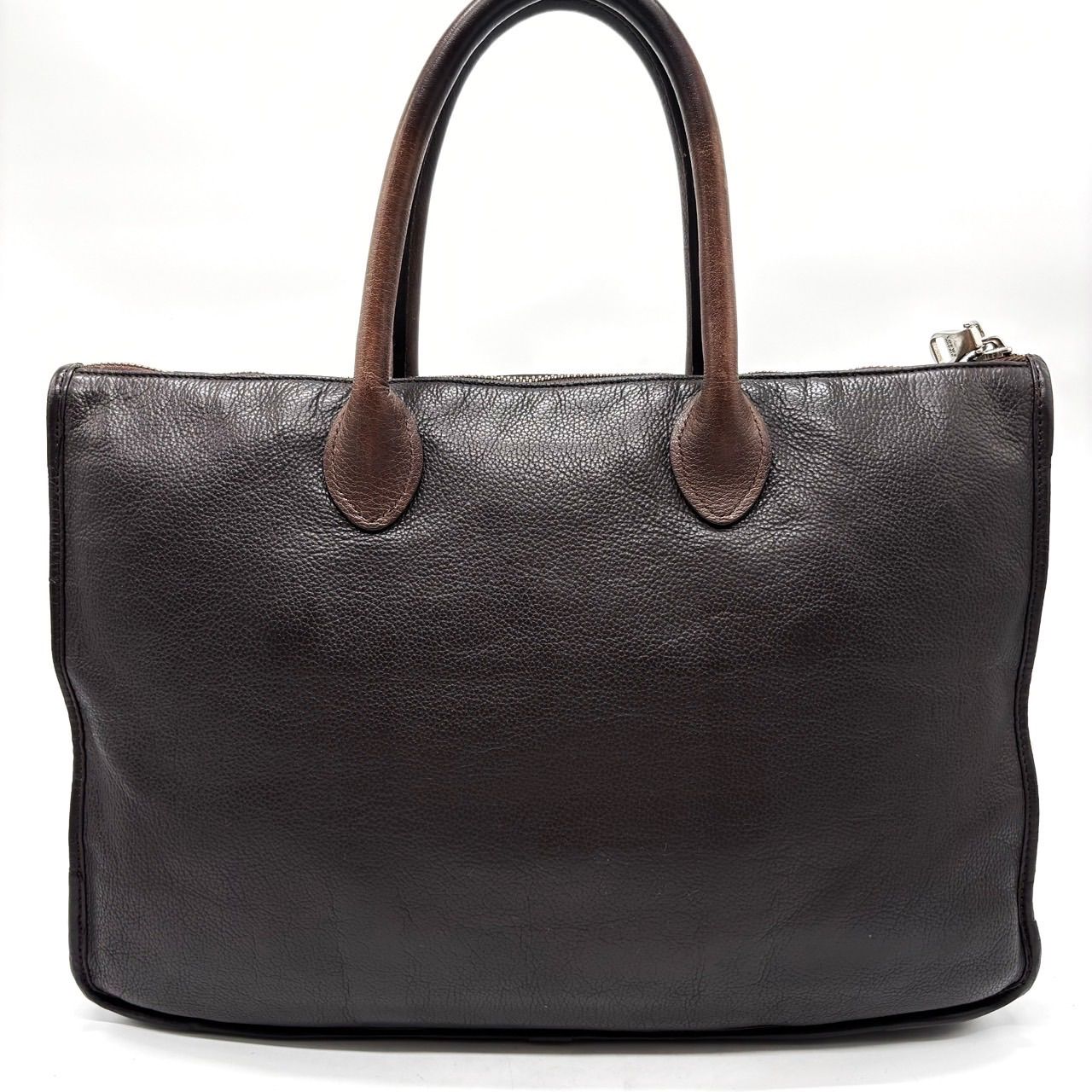 ロエベ LOEWE アナグラム ブリーフケース 茶 ビジネスバッグ オールレザー LOEWE ロエベ アナグラム ビジネスバッグ ブラウン レザー