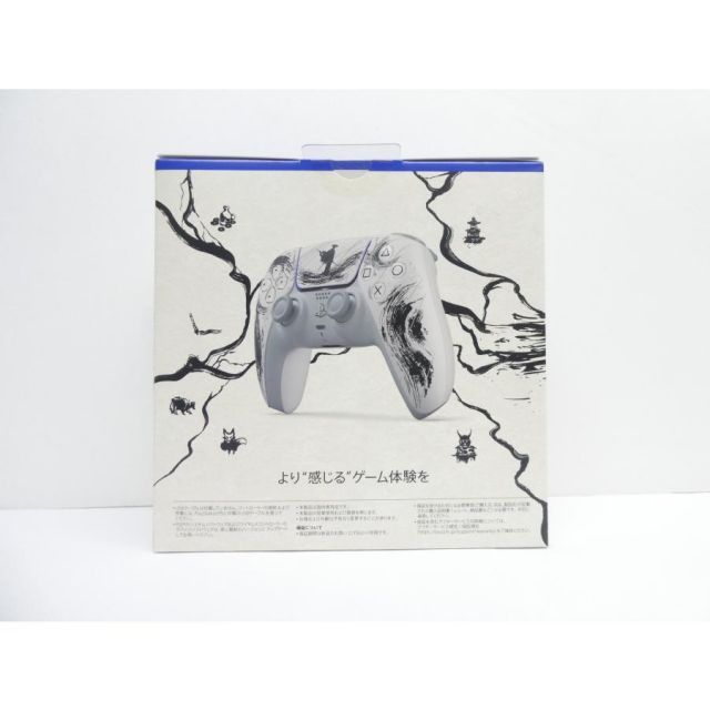 PS5 DualSense R ワイヤレスコントローラー Ghost of Yotei ブラック リミテッドエディション ゲーム WE2483
