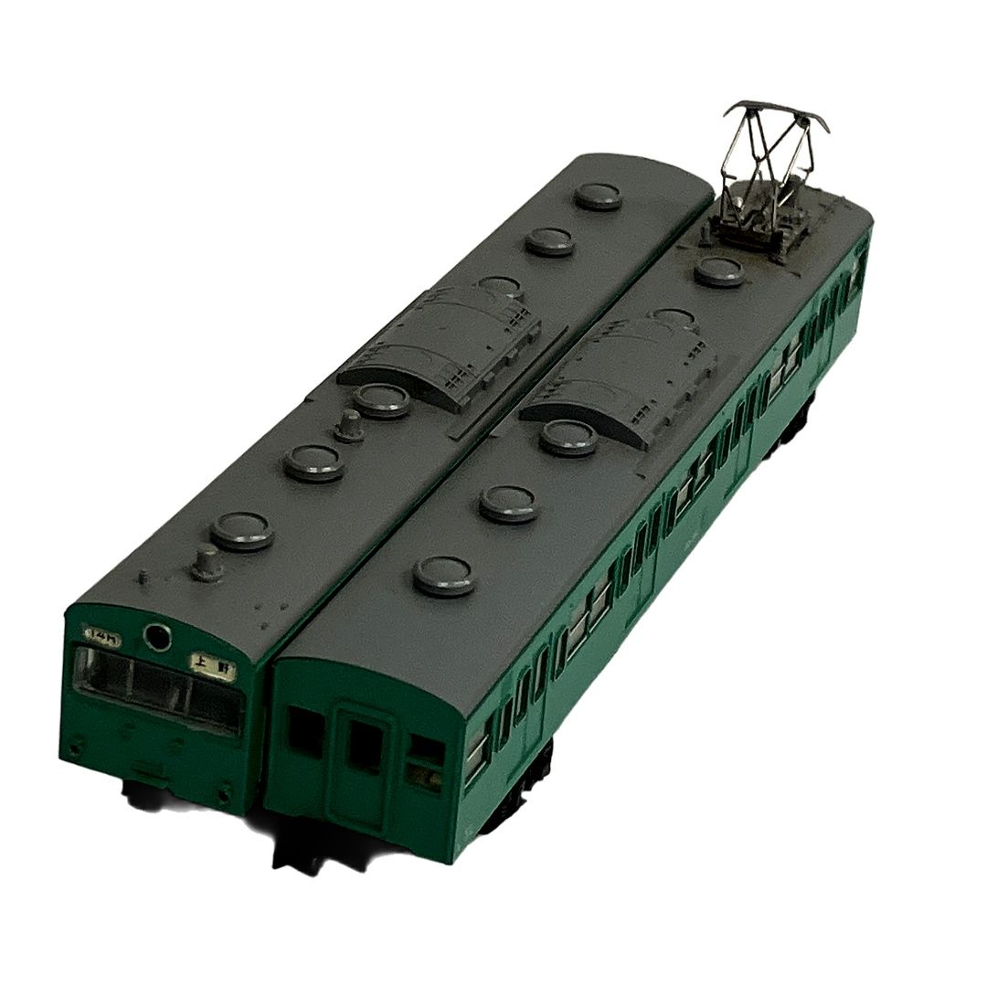КATO103系 エメラルドグリーン色 5両セット【ジャンク品】 ジャンクKATO 103系エメラルドグリーン10両