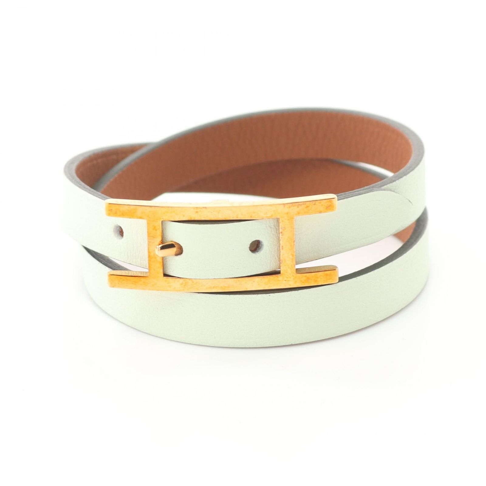 エルメス HERMES ブレスレット ビーアピ ヴェールフィズ ゴールド T2 ヴェールフィズ|ゴールド その他 ビーアピ ヴェールフィズ|ゴールド レディース Used A