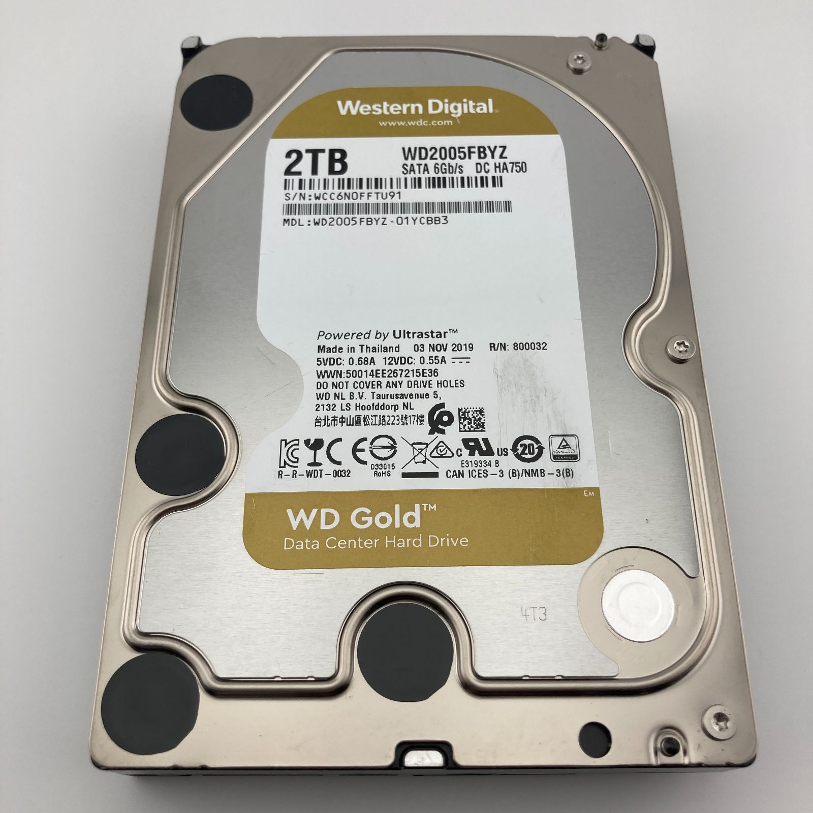 Western Digital Gold 2TB 3.5