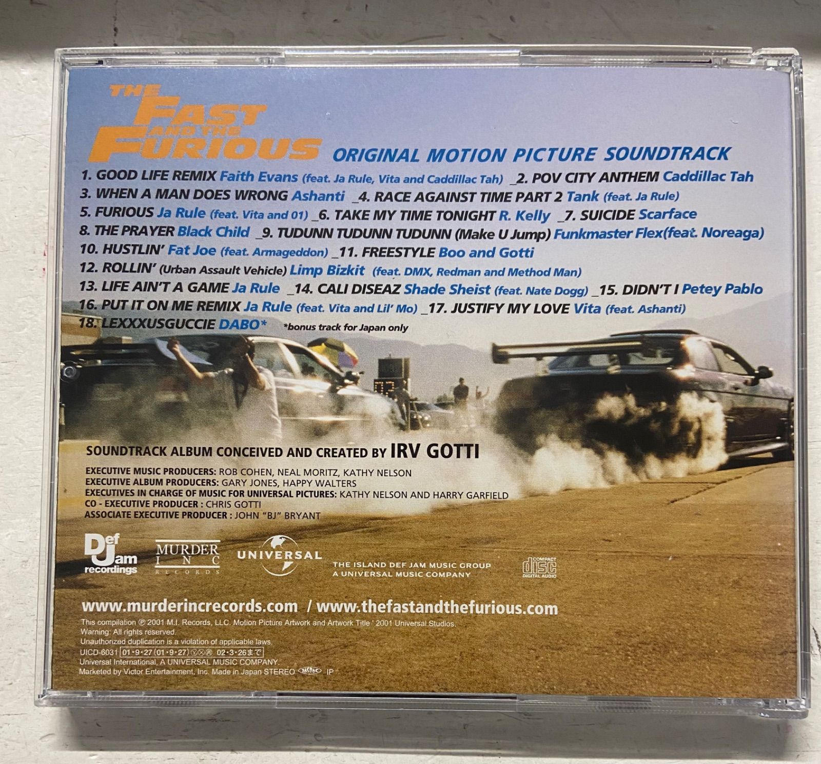 ワイルド・スピード サウンドトラック集 Amazon.co.jp: ワイルド・スピードX3 TOKYO DRIFT オリジナル