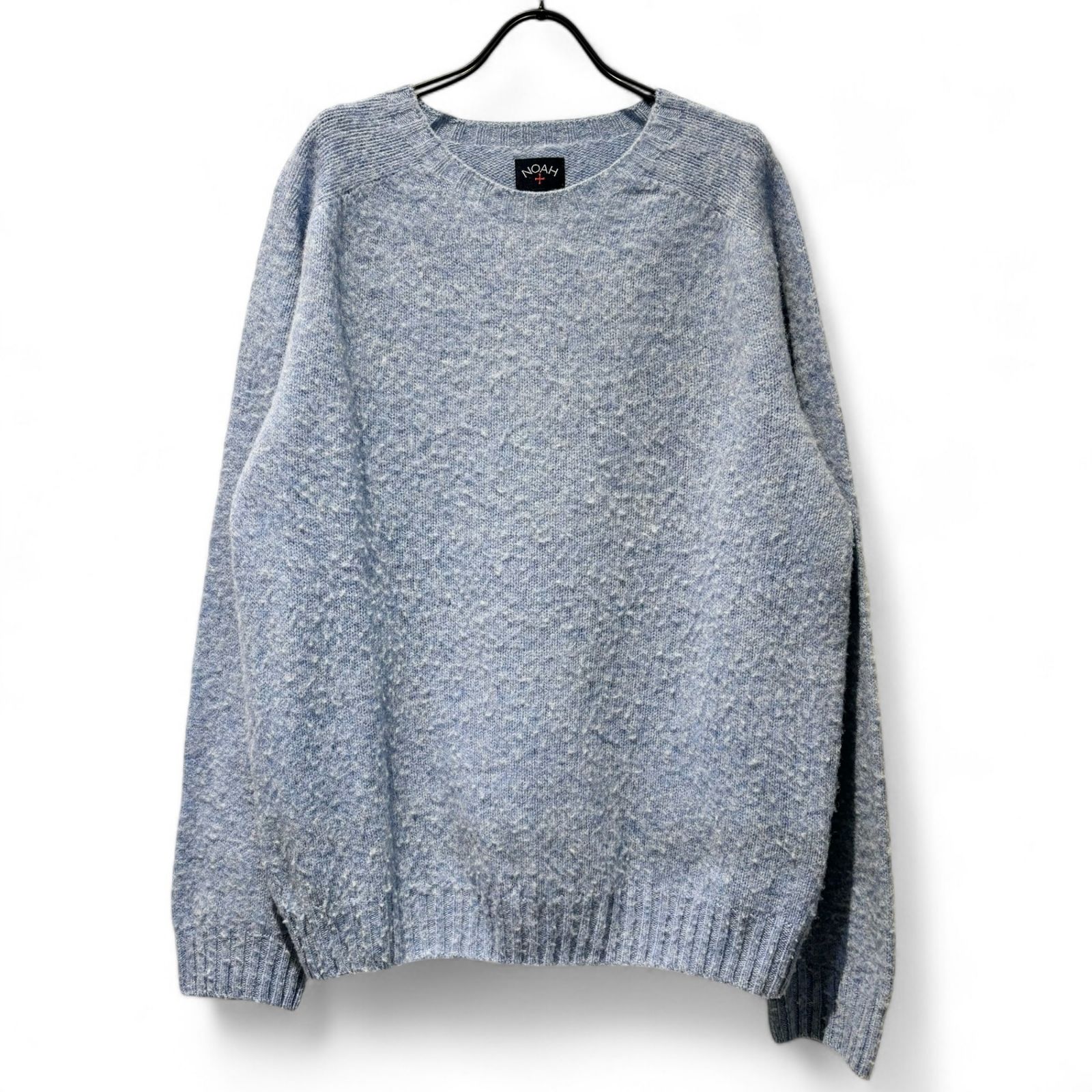 NOAH (ノア) 21080122000630 CROSS COUNTRY SHETLAND SWEATER メンズ 水色 L - メルカリ