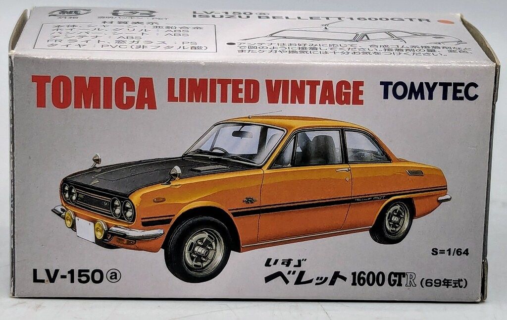 トミーテック TOMICA LIMITED VINTAGE いすゞ ベレット 1600GTR