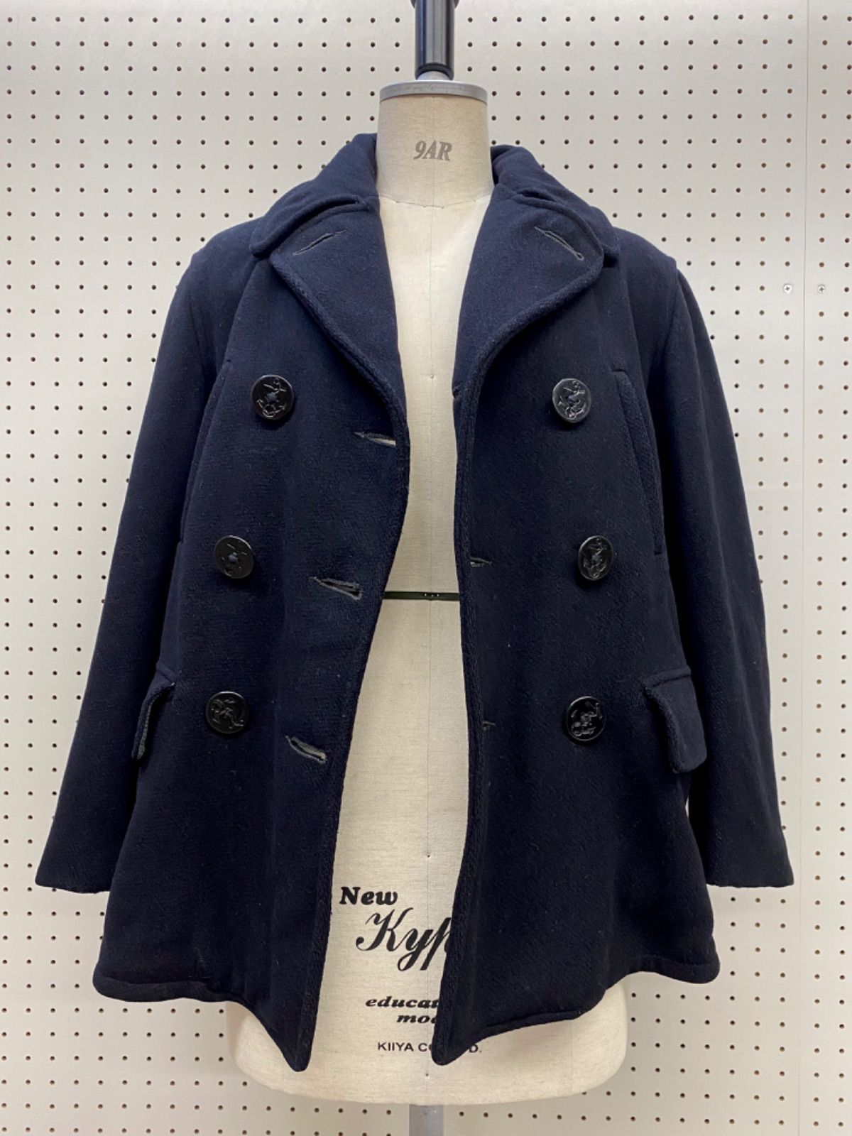 SWALLOW COAT ピーコート ブラック 9AR - 通販 - guianegro.com.br