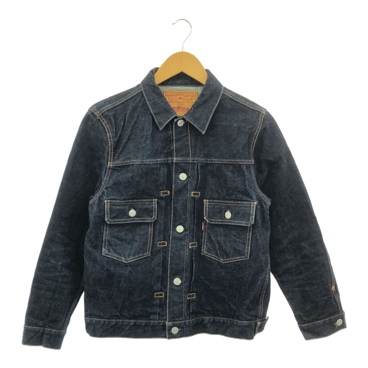 Denime / Gジャン/38/コットン/IDG/DM19AW09-M5596 DENIME ドゥニーム DM19AW09 M5596 2nd型 セカンド デニムトラッカー