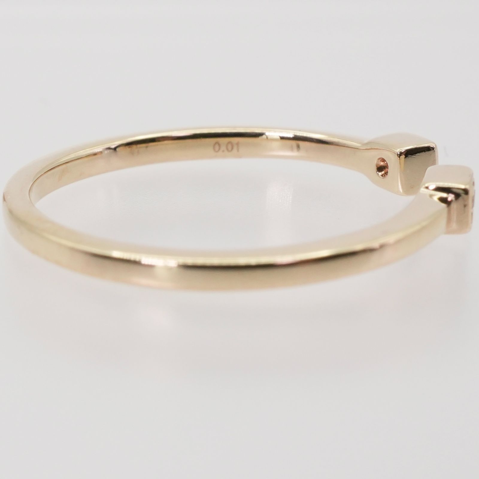 【STAR JEWELRY】スタージュエリー K10フォークリング 3号ピンキー STAR JEWELRY】スタージュエリー K10フォークリング 3号ピンキー