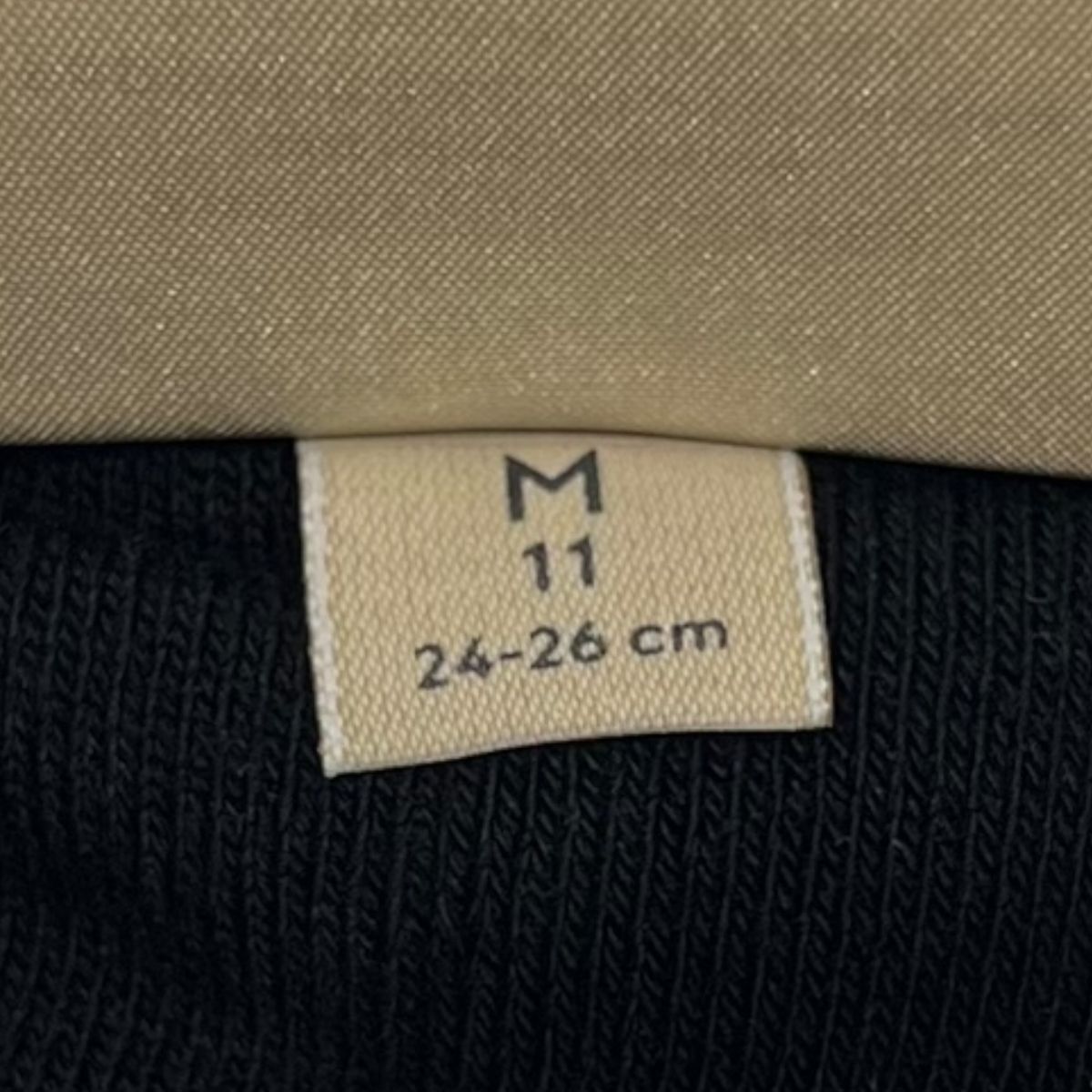 ソックス ブラック