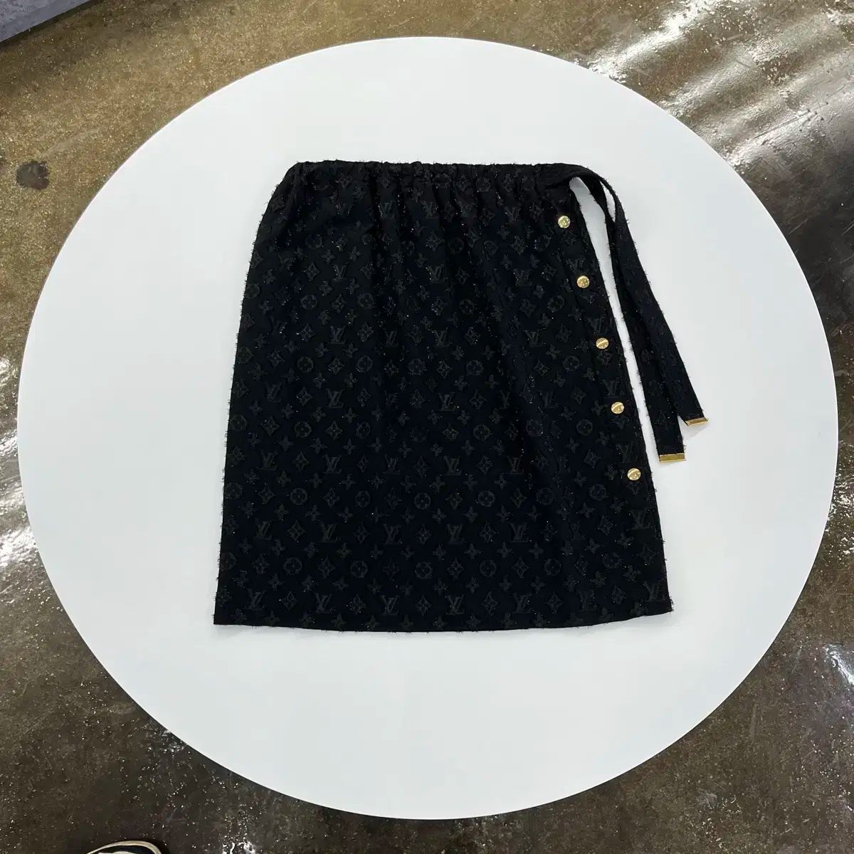 ルイヴィトン スパンコール スカート 38サイズ