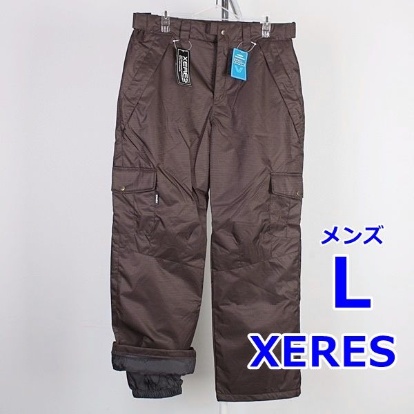 XERES メンズ スノーボード パンツ Lサイズ ブラウン 茶色 スキー