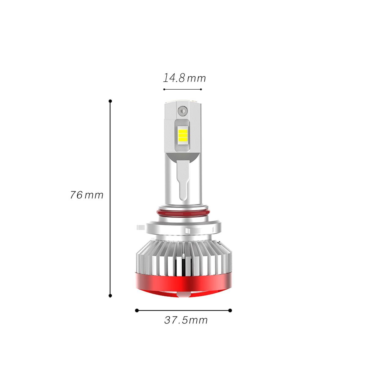 LEDヘッドライト HB3 ステラ カスタム LA100F/110F系 H23.5～H26.11 ハイビーム - メルカリ