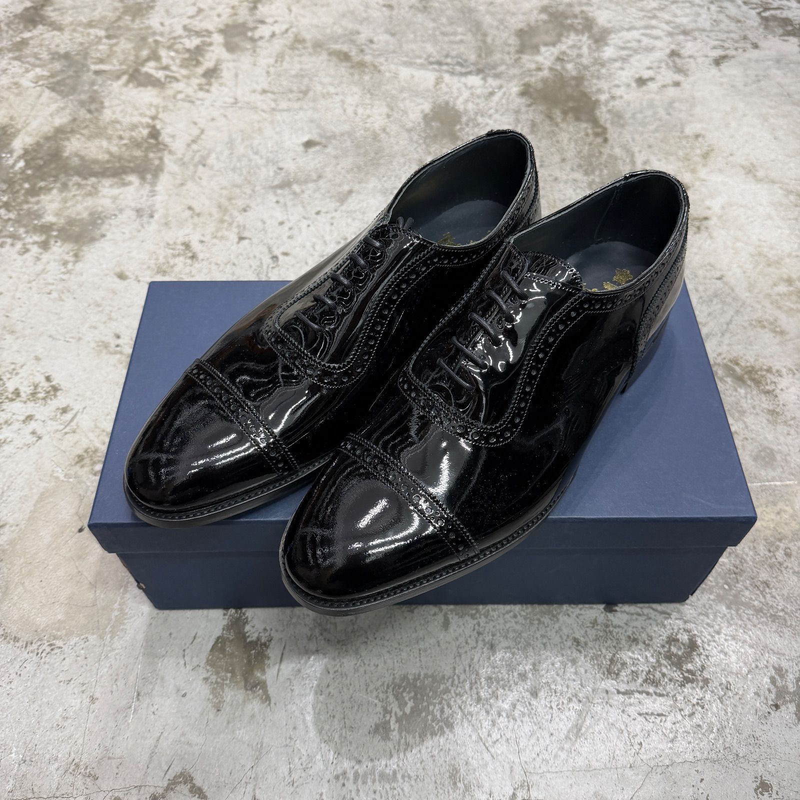 未使用品 JUNYAWATANABE MAN x TRICKERS 25SS エナメルシューズ 革靴