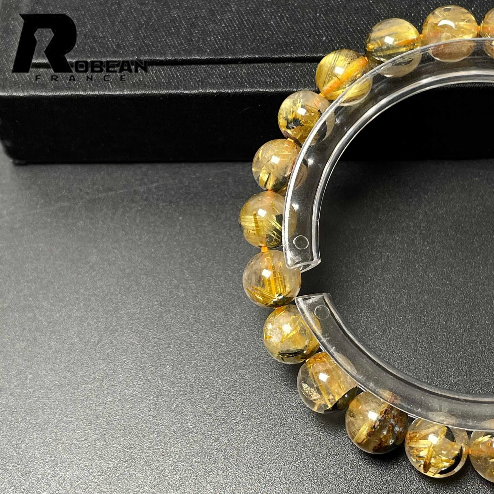 金運美品　タイチンルチル　黄金針水晶 金運 幸運  パワーストーン 金運美品タイチンルチル黄金針水晶 金運 幸運 パワーストーン