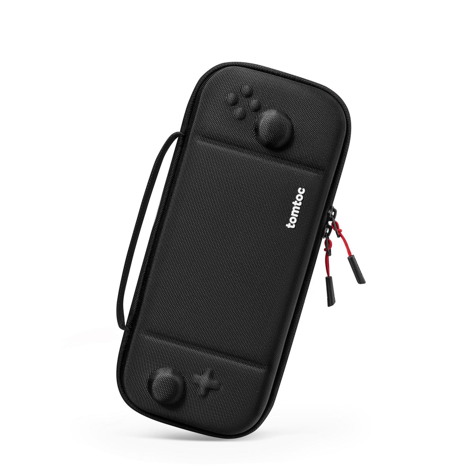 【処分価格】携帯モード キャリングケース フィット グリコン 持ち手付き HORI スイッチ ボタン保護 撥水表面 薄型 耐衝撃 10枚収納 ゲーム 有機ELモデル対応 ハードケース Switch対応 Nintendo 収