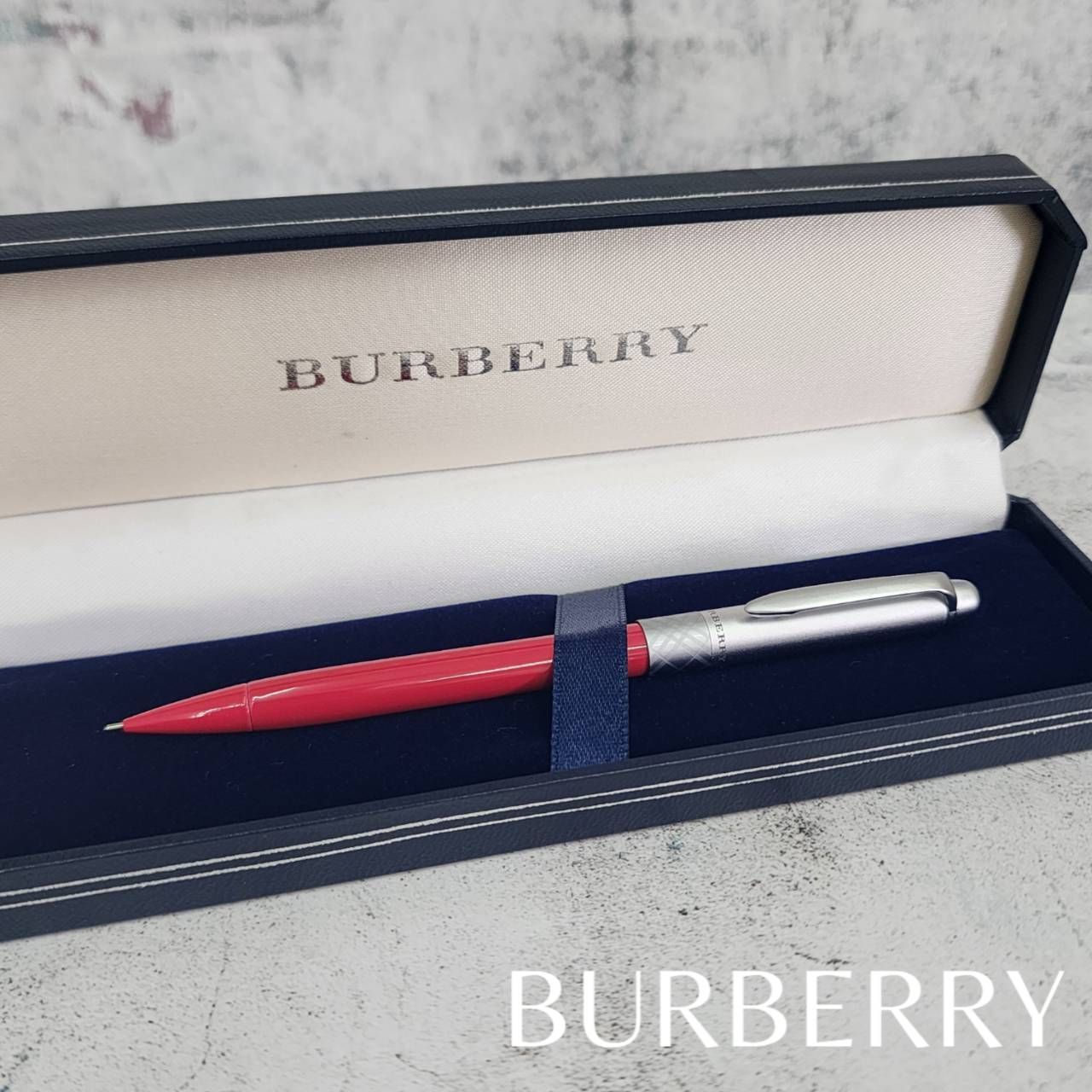 BURBERRY バーバリー ケンジントン シャープペンシル ケース付き シャーペン 筆記具 筆記用具 ブランド小物 - メルカリ