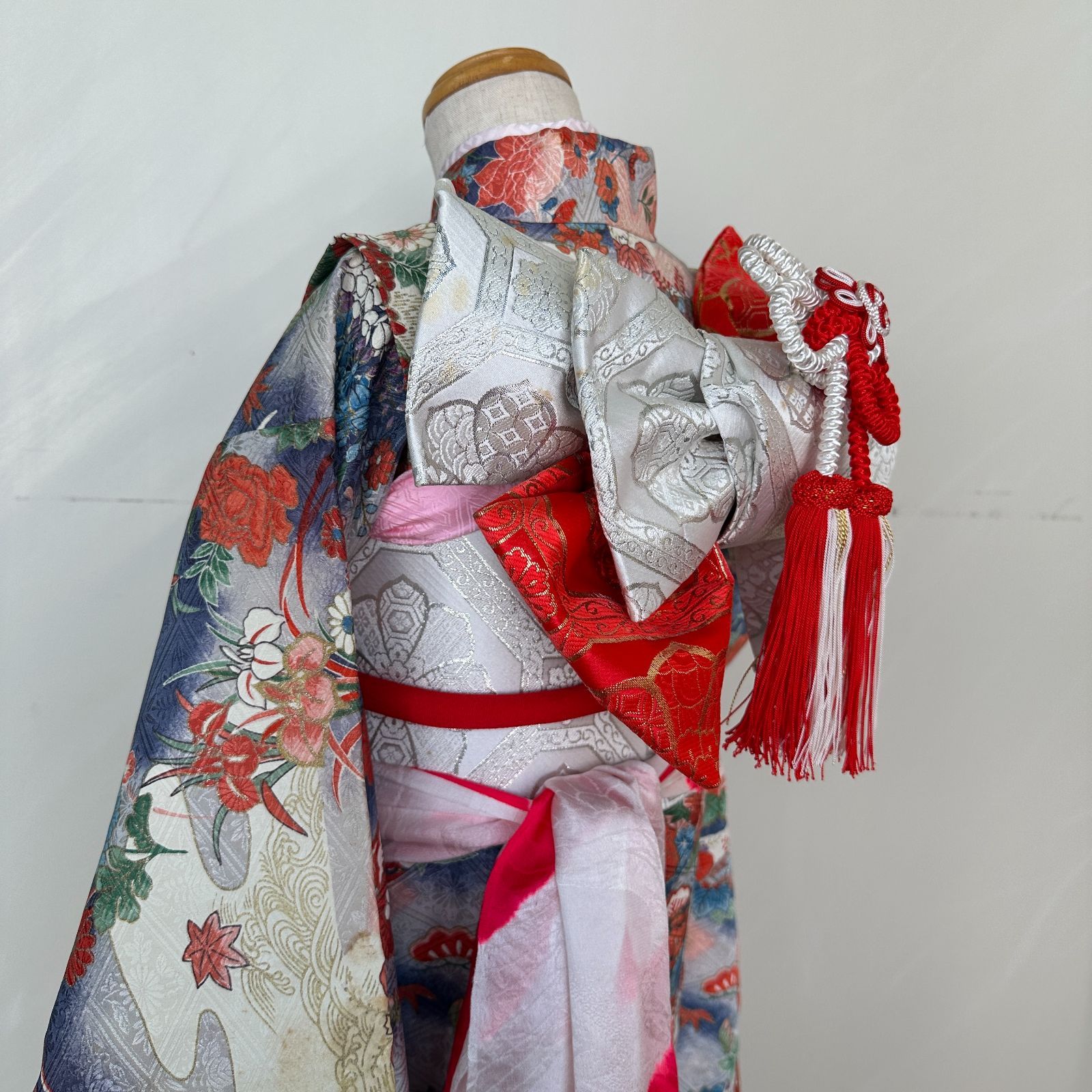 楽天市場】しごき 帯揚げ セット 七五三の着物に 子供用 志古貴(合繊