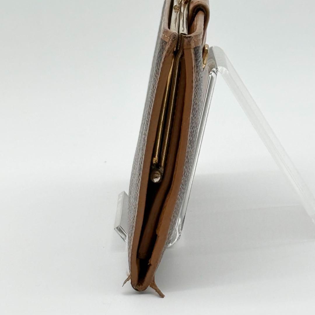 CELINE セリーヌ 長財布 マカダム柄 がま口 トリオンフ柄 良品】CELINE マカダム柄 トリオンフ がま口 長財布