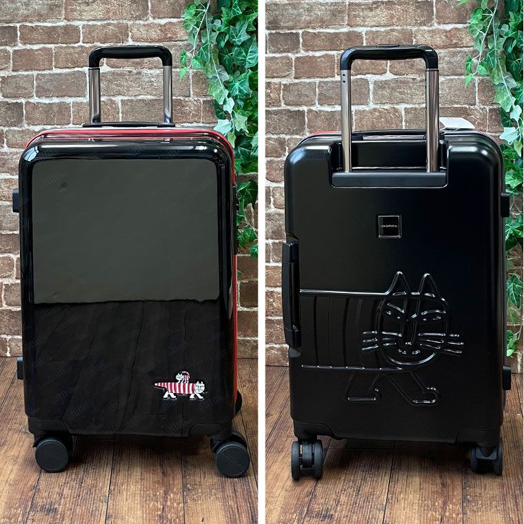 新品】リサラーソンのマイキーがデザインされたおしゃれなキャリー スーツケース Sサイズ 33L 機内持ち込み可 キャリーバッグ キャリーケース  リサ・ラーソン シフレ ハピタス HAP2287-49 - メルカリ