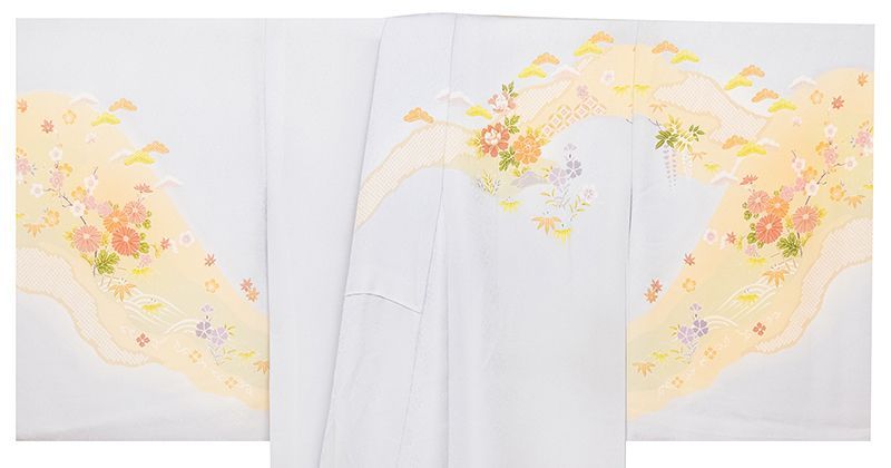 平和屋着物○訪問着 辻が花 金彩 正絹 逸品 CAAU9908vf 平和屋着物