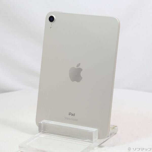 中古品〕 iPad mini 第6世代 64GB スターライト MK7P3J/A Wi-Fi 中古品〕 iPad mini 第6世代 64GB スターライト MK7P3J/A Wi-Fi