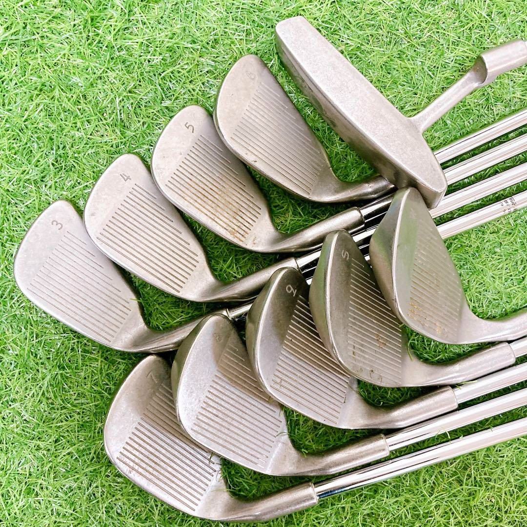 17.初心者オススメ　ゴルフクラブ　メンズセット　右利き　12本　チッパー付き 17.初心者オススメ ゴルフクラブ メンズセット 右利き 12本