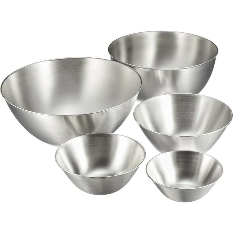メーカー 柳宗理 ステンレスボール フルサイズ 5pcs ボウルセット