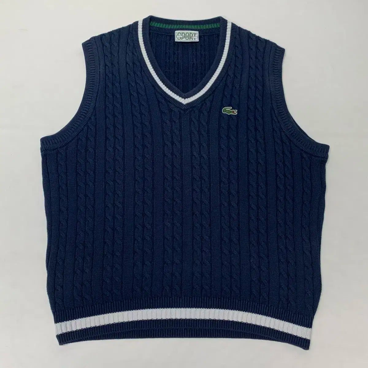 LACOSTE(ラコステ) オールドスクール ニットベスト ベスト