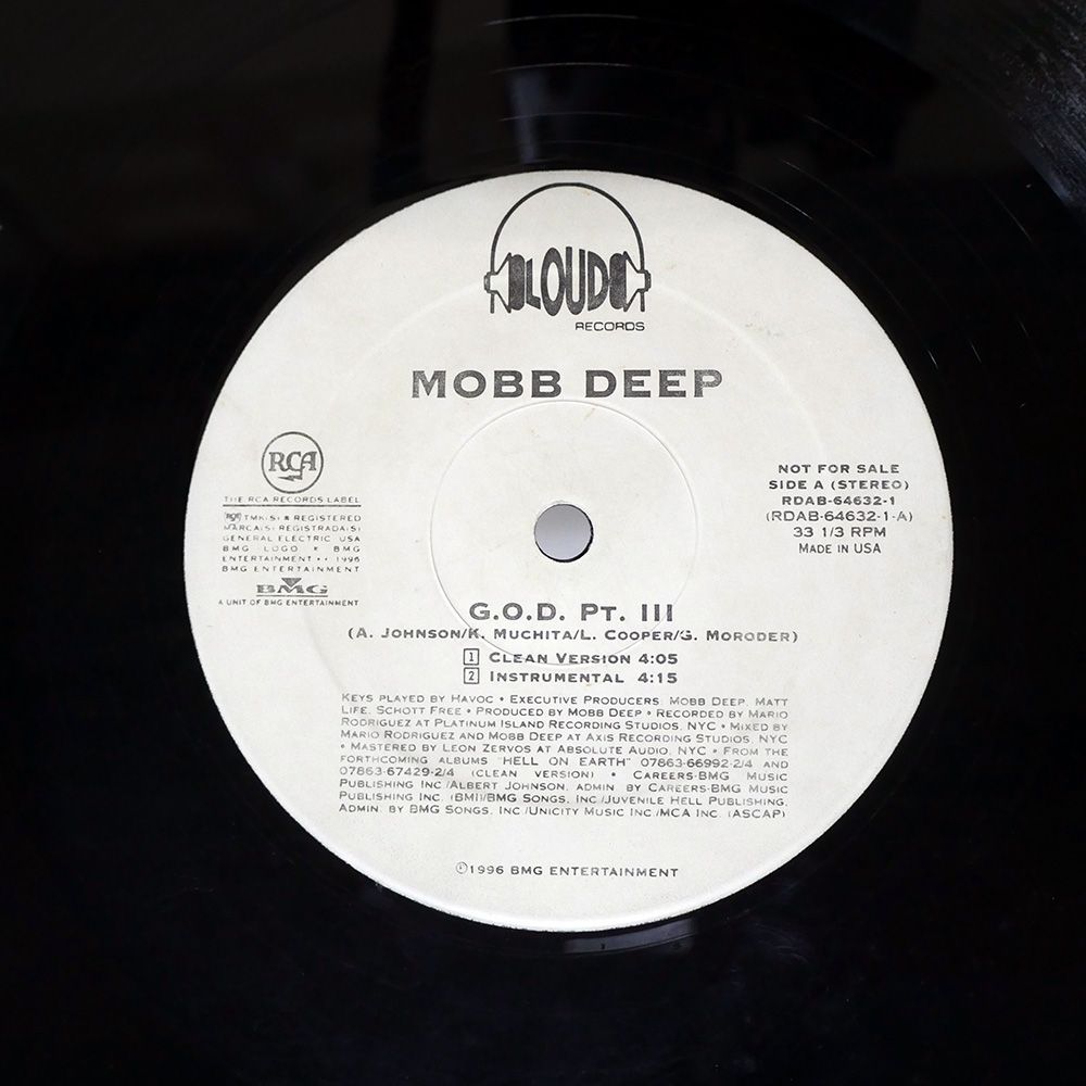 US盤 MOBB DEEP/G.O.D. PT. III/LOUD RDAB646321 12 - メルカリ