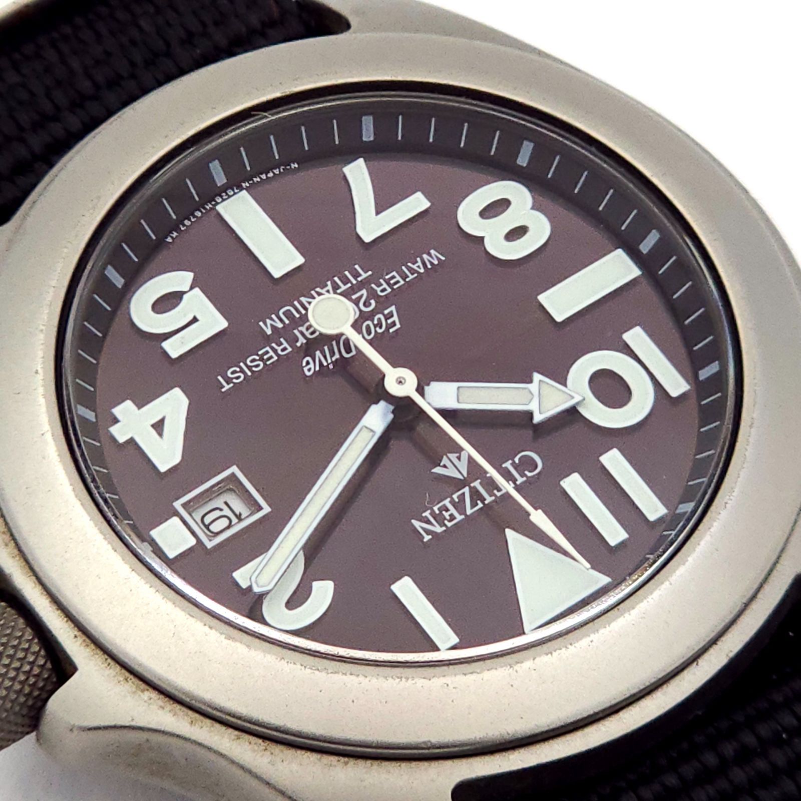 ☆良品 CITIZEN シチズン プロマスター 7828-H09971 ソーラーQZ