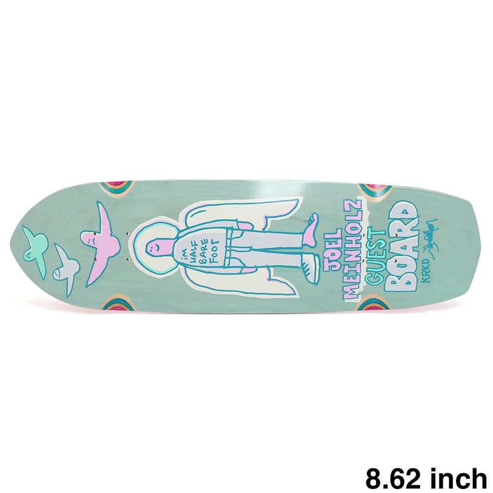 KROOKED DECK クルキッド デッキ JOEL MEINHOLZ GUEST PRO ZIG ZAGGER 8.62 WHEEL WELLS スケートボード スケボー